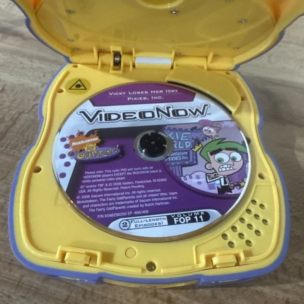 Playskool Video Now Jr Kids Personal Video Player 2004 With Case For Parts